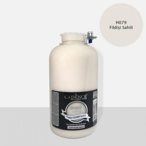 Cadence Hibrit Multisurface Boya 2000ml H-079 Filldişi (3 Kg)