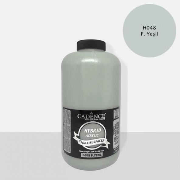 Cadence Hibrit Multisurface Boya 2000ml H-048 F. Yeşil (3 Kg) ürün görseli