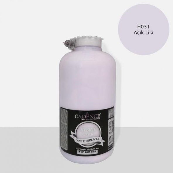 Cadence Hibrit Multisurface Boya 2000ml H-031 Açık Lila (3 Kg)