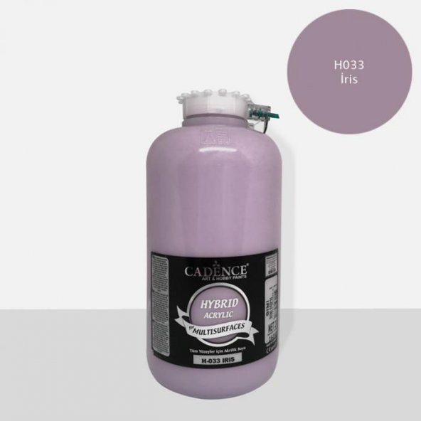 Cadence Hibrit Multisurface Boya 2000ml H-033 İris (3 Kg) ürün görseli