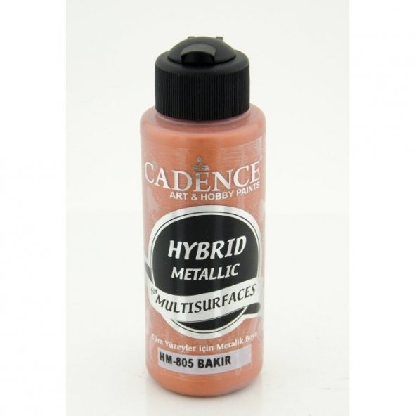 Cadence Hibrit Metalik Multisurface Boya H805 Bakır 120ml