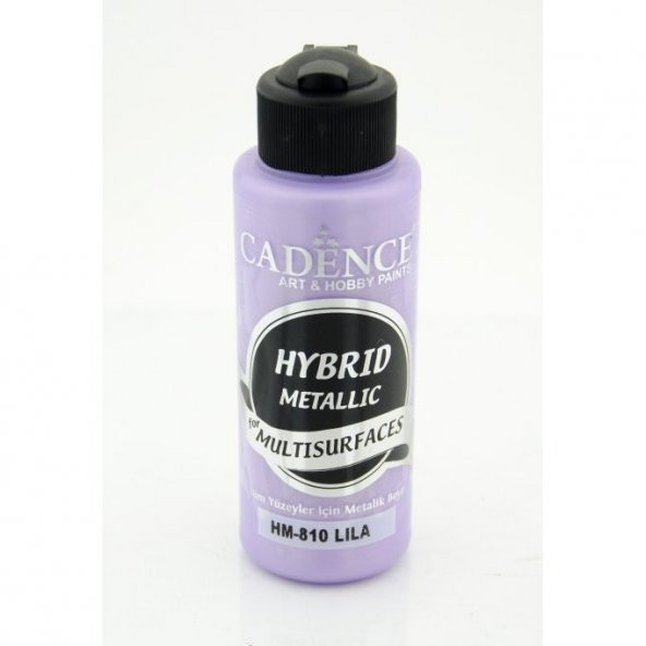 Cadence Hibrit Metalik Multisurface Boya H810 Lila 120ml