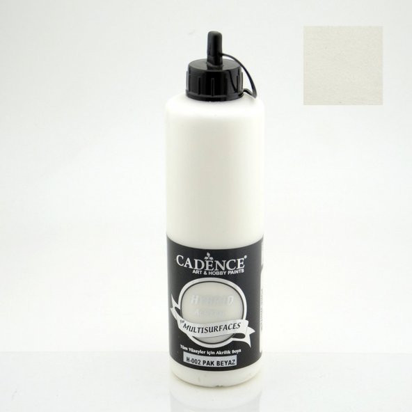 Cadence Hibrit Multisurface Boya H002 Pak Beyaz 500ML ürün görseli 1