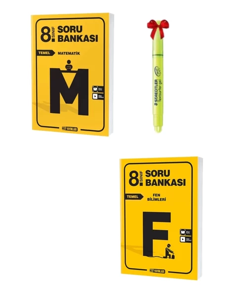 LGS 8.Sınıf Temel Matematik ve Fen Bilimleri Soru Bankası