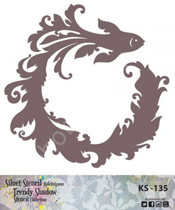 Cadence KS135 Silüet Stencil - Resim 2