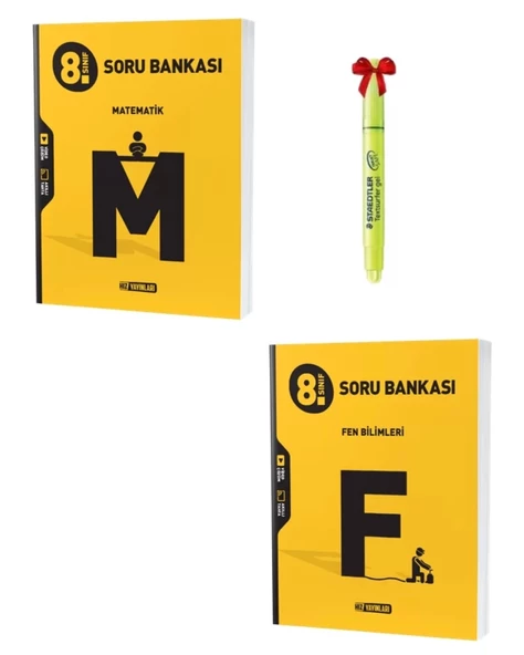 LGS 8.Sınıf Matematik ve Fen Bilimleri Soru Bankası