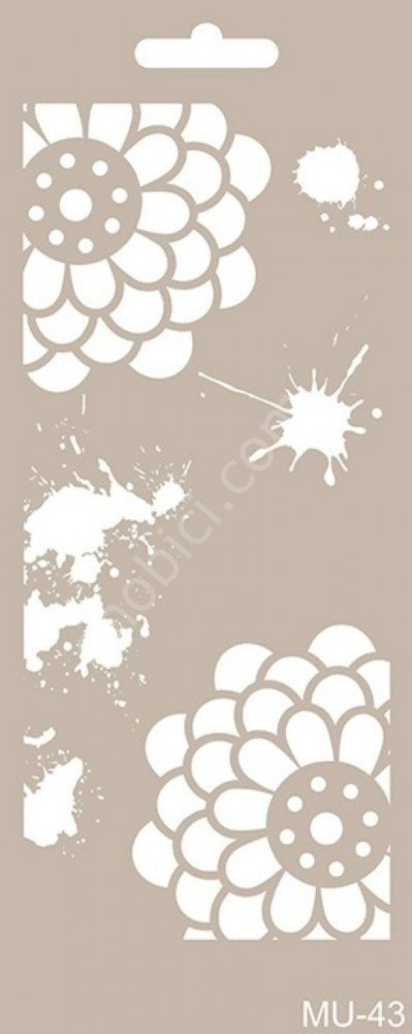 Cadence MU43 Mix Media Stencil - Resim 2