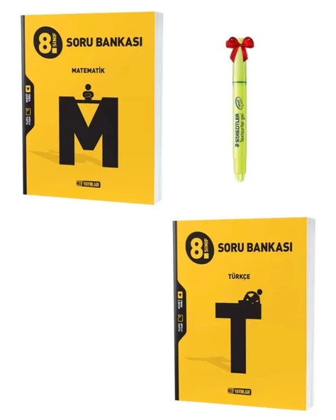LGS 8.Sınıf Matematik ve Türkçe Soru Bankası