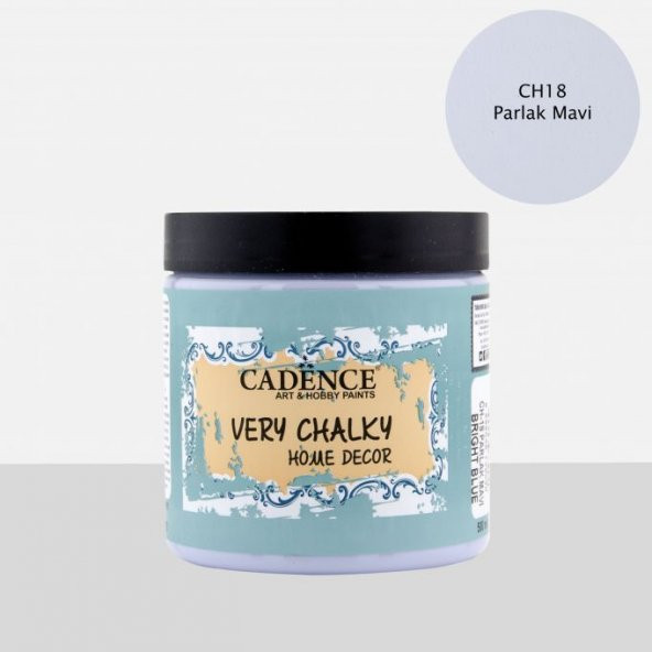 CH18 Parlak Mavi - 500ML Cadence Very Chalky Home Decor