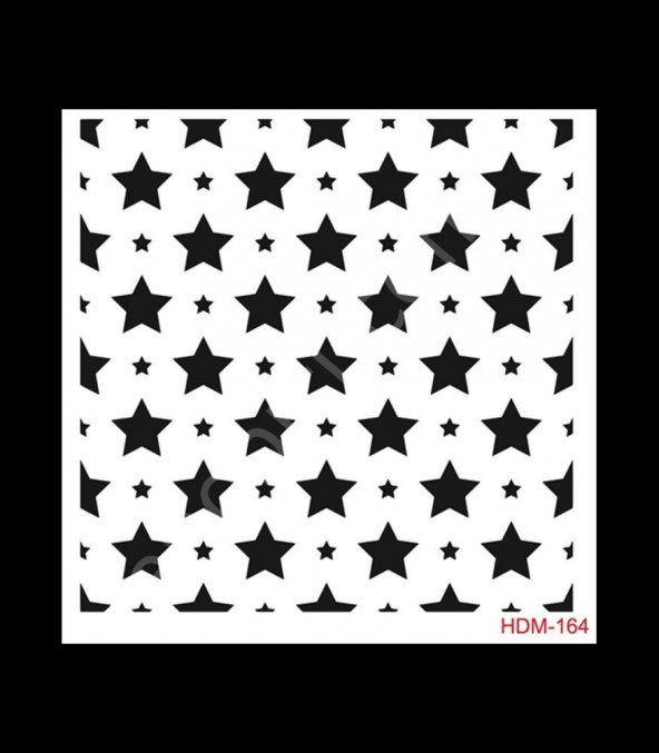 HDM164 Cadence Home Dekor Stencil 25x25