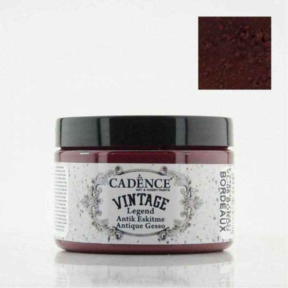 Cadence Vintage Legend Antik Eskitme Bordo VL-05