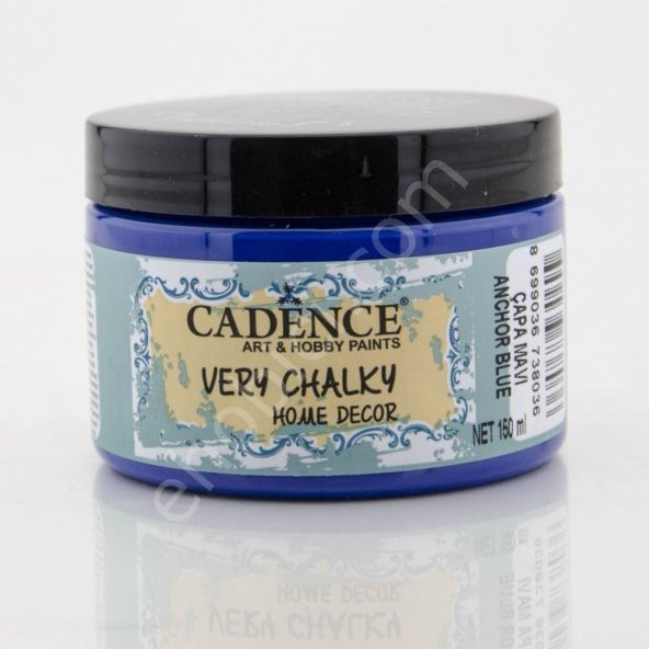 CH39 Çapa Mavi - 150ML Cadence Very Chalky Home Decor ürün görseli