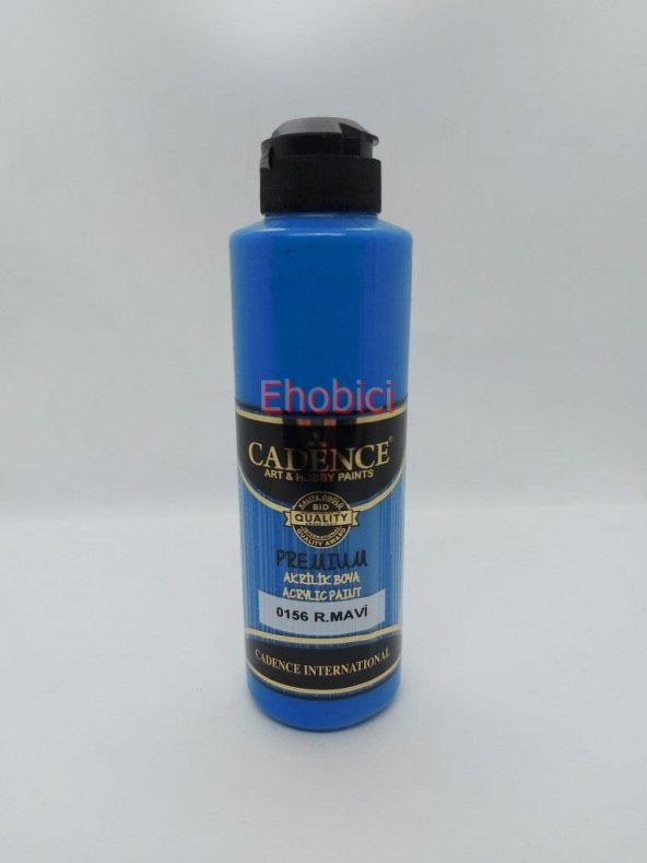 Cadence Akrilik Boya 250ML 0156 R.Mavi Ahşap Boyası