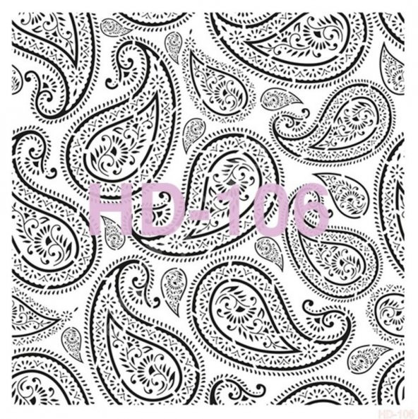 HD106 Cadence Home Dekor Stencil 45x45