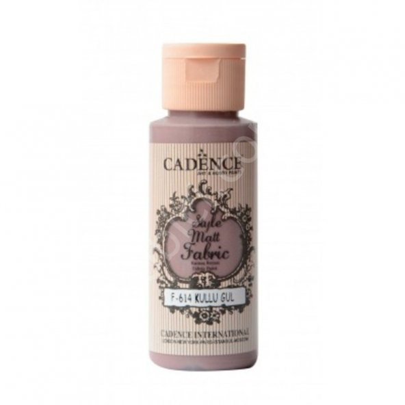 Cadence Style Mat Kumaş Boyası - 614 Küllügül 59ml