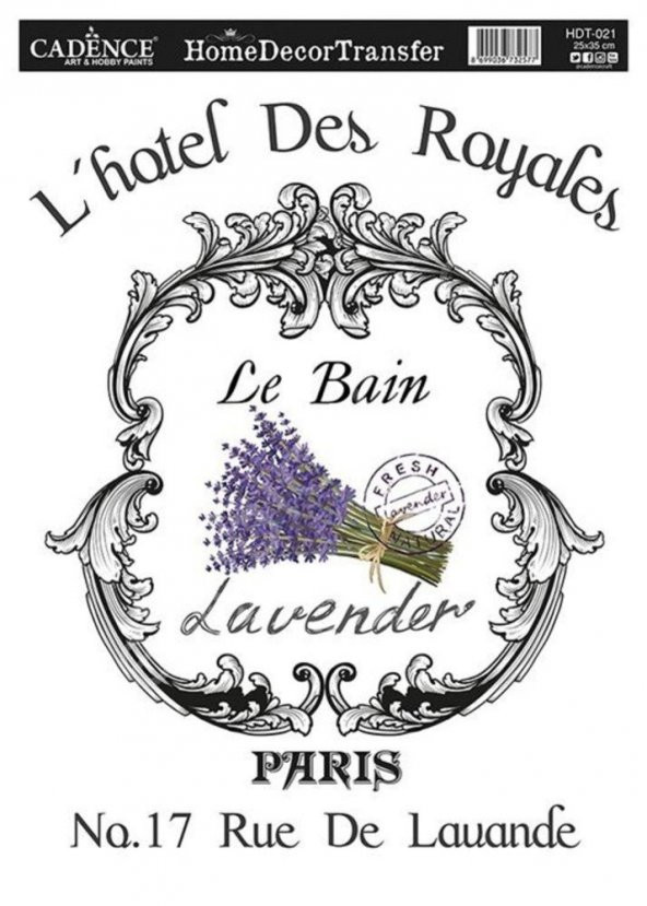 HDT-21 Home Dekor Transfer - Resim 2