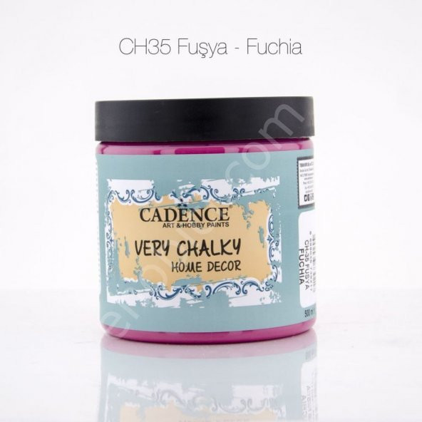 CH35 Fuşya - 500ML Cadence Very Chalky Home Decor