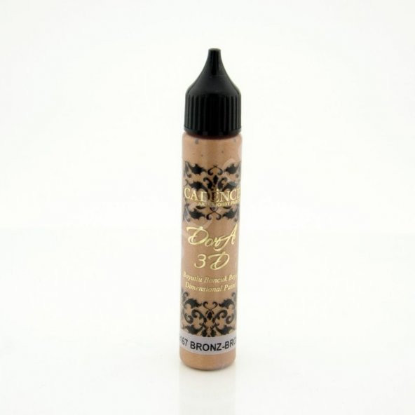 Cadence 3D Dora Boncuk Boya 25ml - 5167 Bronz