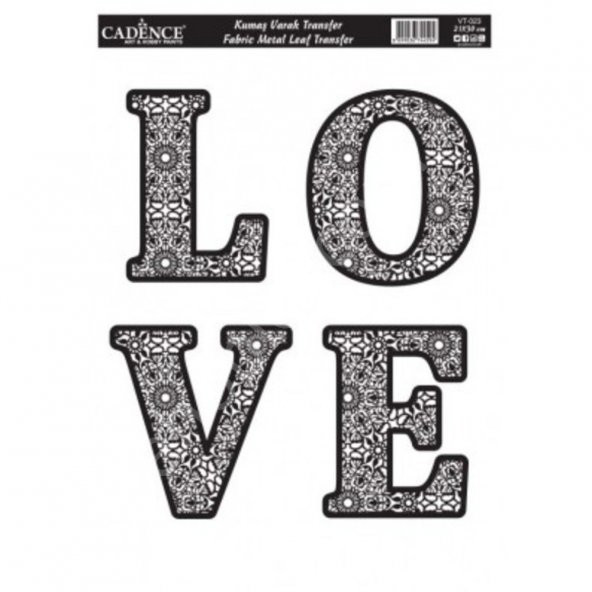 VT-23 Kumaş Varak Transfer 21x30 - Resim 2