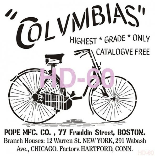 HD60 Cadence Home Dekor Stencil 45x45 - Resim 2