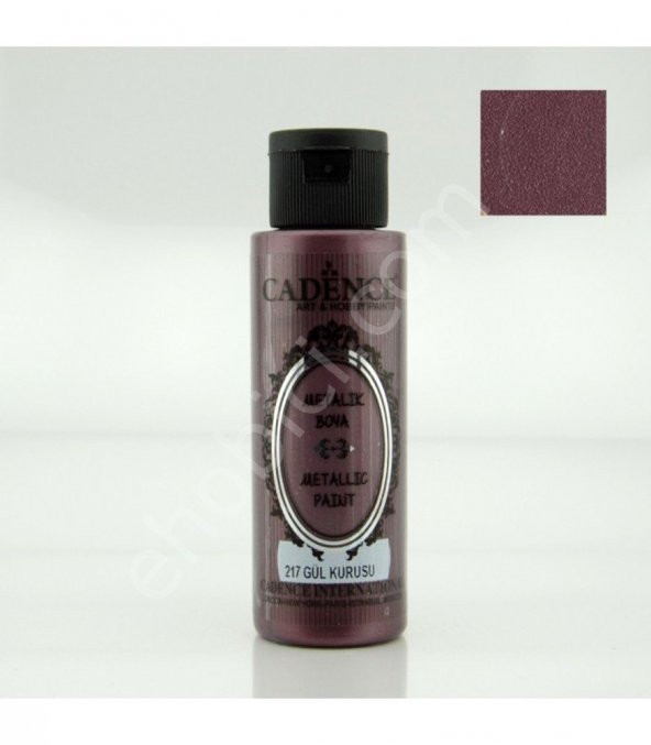 Cadence Metalik Boya - 217 Gül Kurusu 70ML