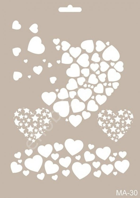 Cadence MA30 Mix Media Stencil - 2