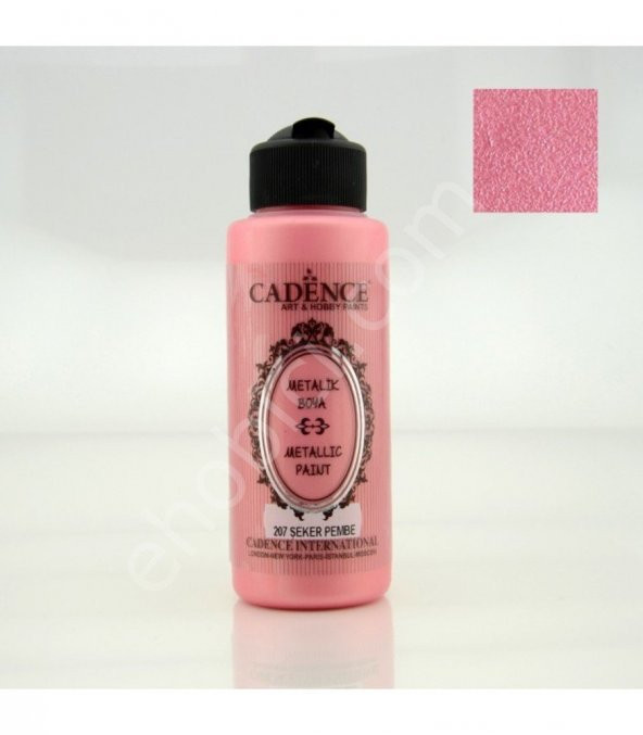 Cadence Metalik Boya - 207 Şeker Pembe 120ML