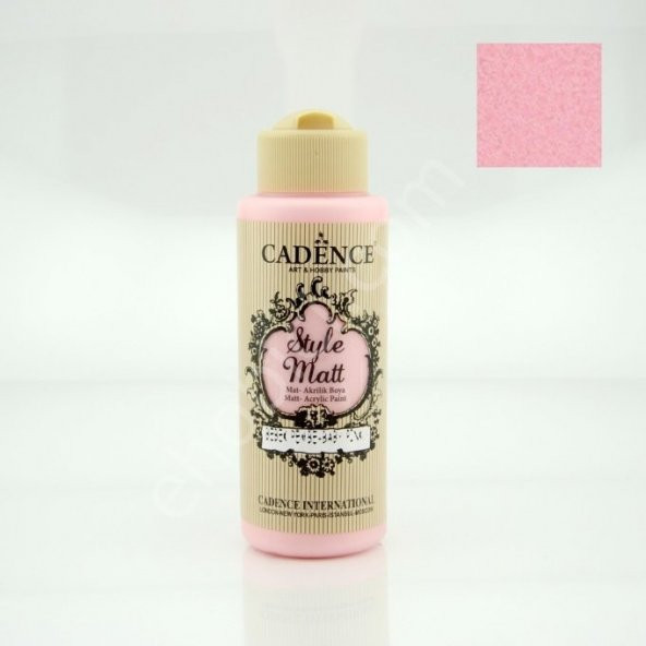 Cadence Style Matt Akrilik Boya S9020 Bebek Pembe 120ml