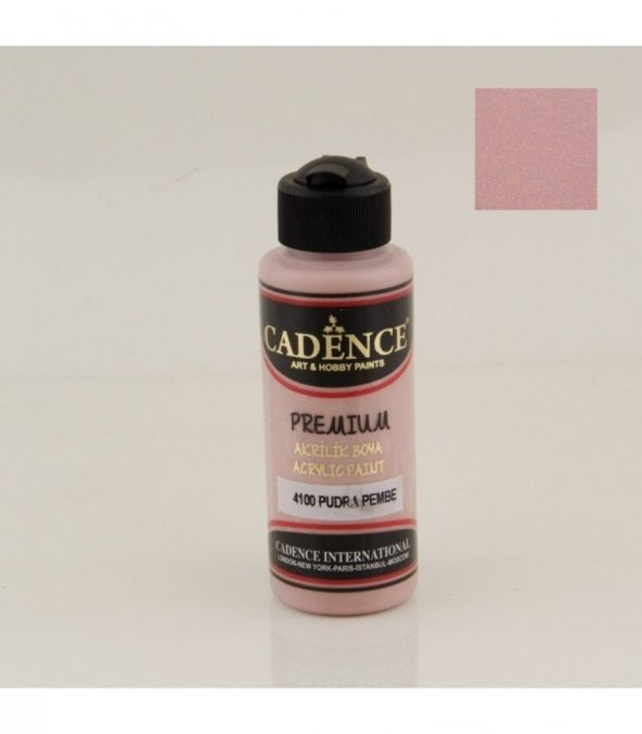 Cadence Akrilik Boya 4100 Pudra Pembe Ahşap Boyası 120ML