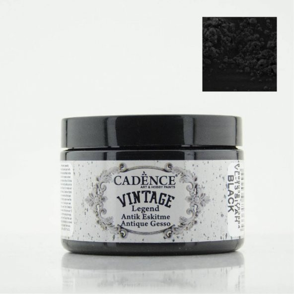 Cadence Vintage Legend Antik Eskitme Siyah VL-13