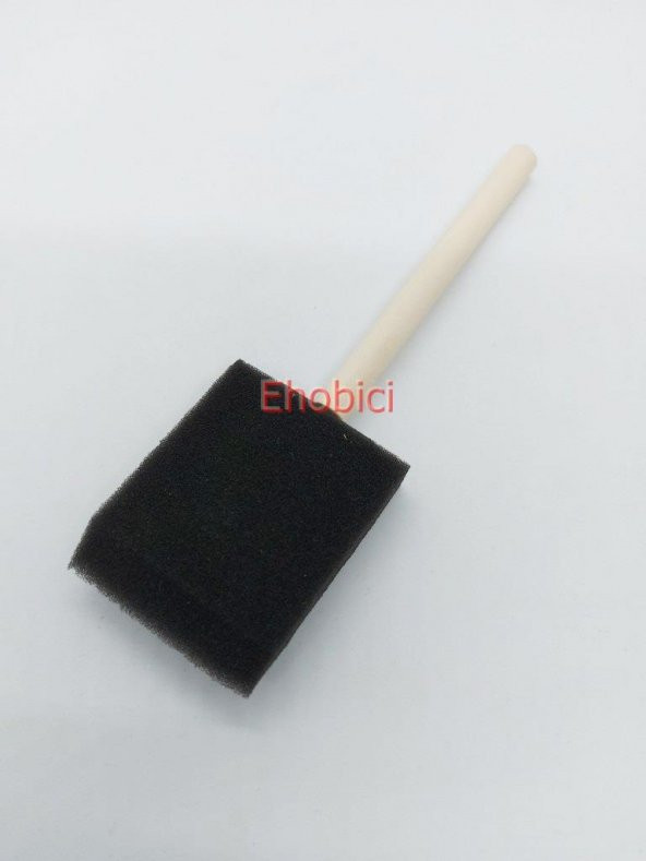 Vernik Fırçası 906 Siyah Sünger Fırça 4cm