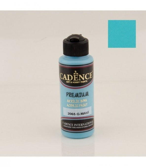 Cadence Akrilik Boya 2065 G.Mavi Ahşap Boyası 120ML
