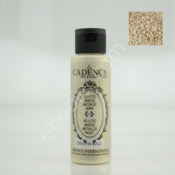 Cadence Hi-Lite Magic Metalik Boya 70ml Altın  229