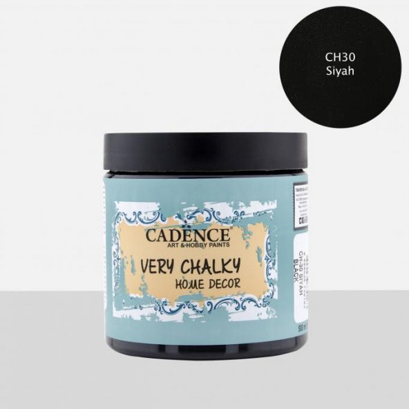 CH30 Siyah - 500ML Cadence Very Chalky Home Decor