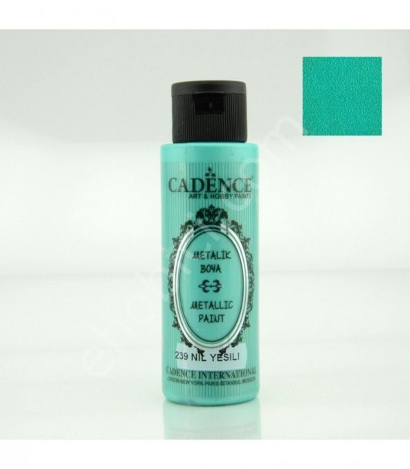 Cadence Metalik Boya - 239 Nil Yeşili 70ML