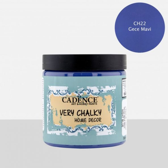 CH22 Gece Mavi - 500ML Cadence Very Chalky Home Decor