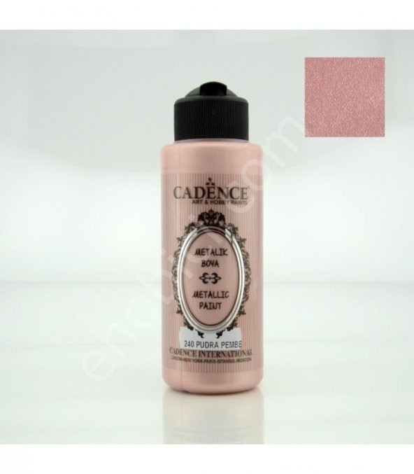 Cadence Metalik Boya - 240 Pudra Pembe 120ML ürün görseli 1