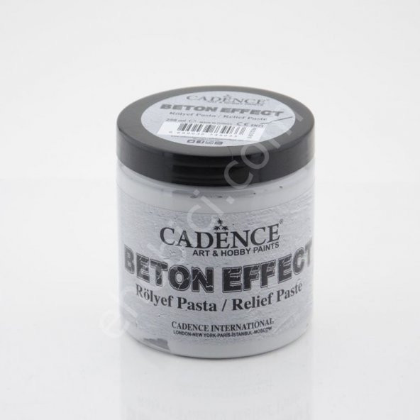 Cadence Beton Efekt Rölyef Pasta 250ml