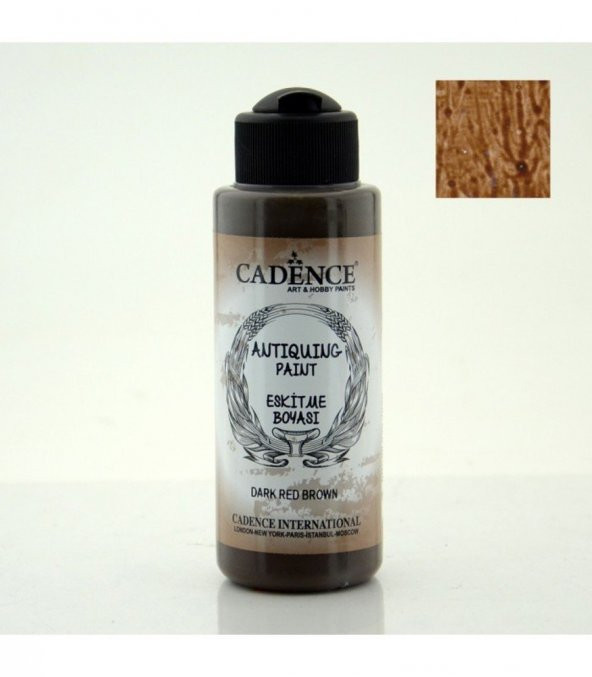 Cadence Eskitme Boyası 306 Kızıl Kahve Antiquing 120ml