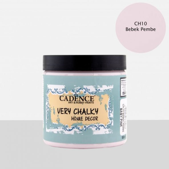 CH10 Bebek Pembe - 500ML Cadence Very Chalky Home Decor