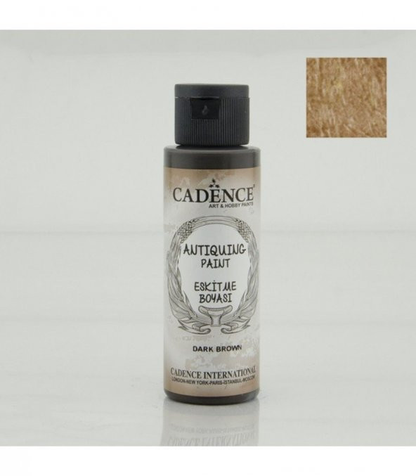 Cadence Eskitme Boyası 300 Koyu Kahve Antiquing 70ml