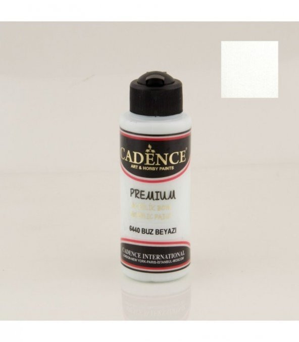 Cadence Akrilik Boya 6440 Buz Beyazı Ahşap Boyası 120ML