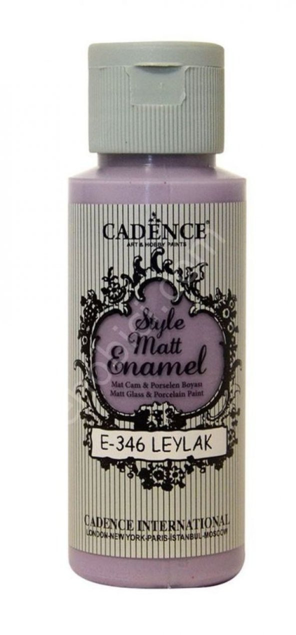 Cadence Enamel Cam ve Porselen Boyası - 346 Leylak