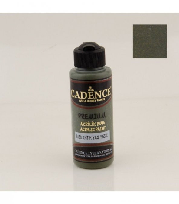 Cadence Akrilik Boya 5150 Antik Yağ Yeşili Ahşap Boyası 120ML ürün görseli