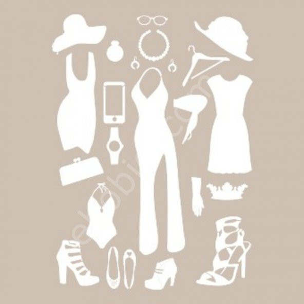 AS546 - Cadence A4 Stencil - Resim 2