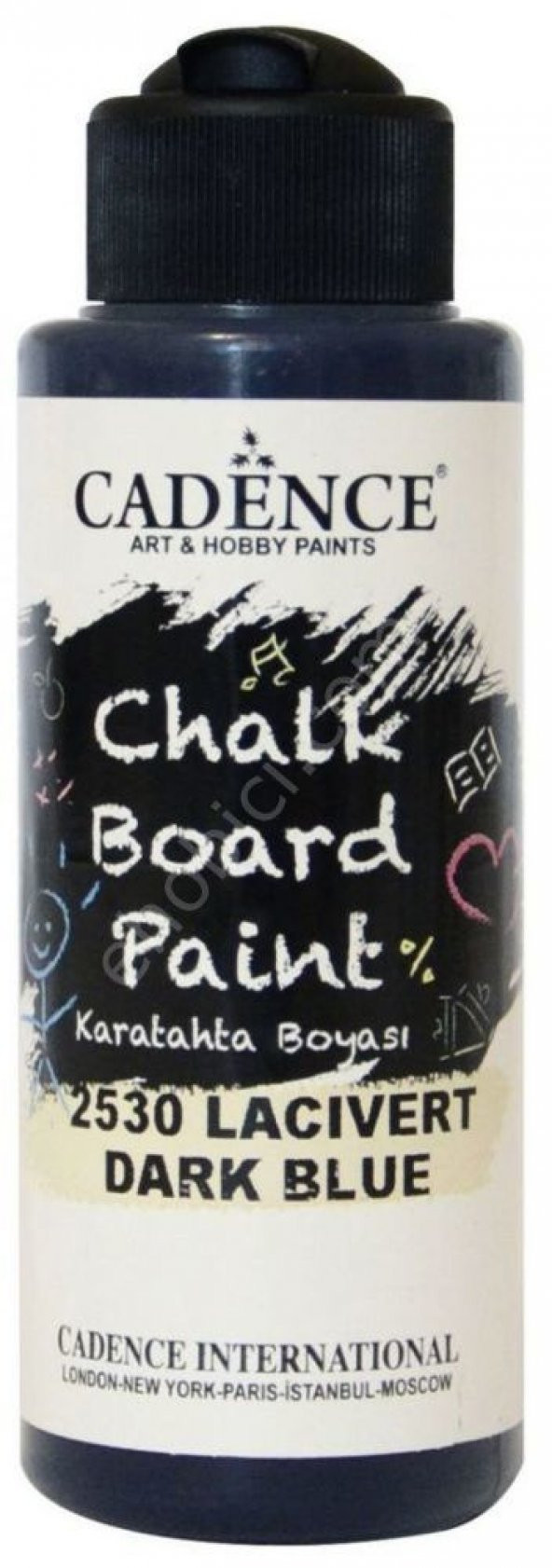 Cadence Kara Tahta Boyası - 2530 Lacivert 120ML