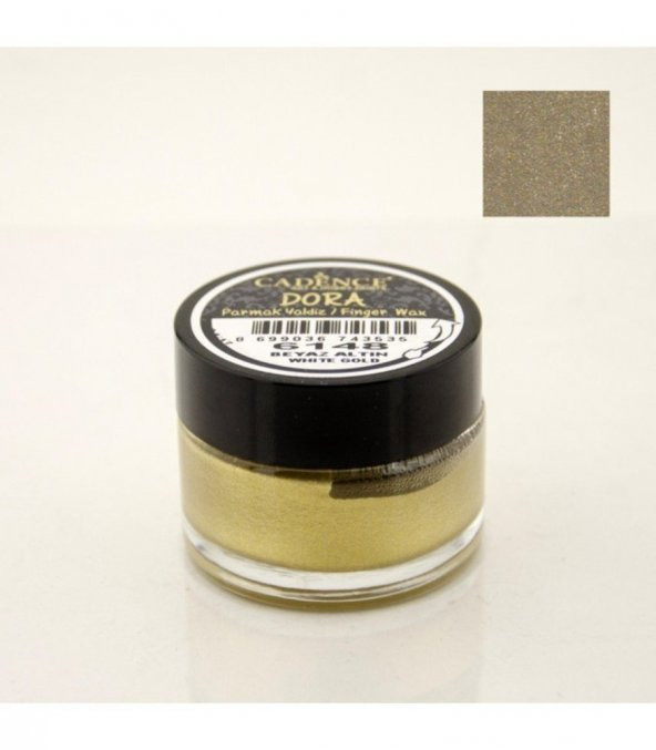 6148 Beyaz Altın - Cadence Dora Wax Parmak Yaldız