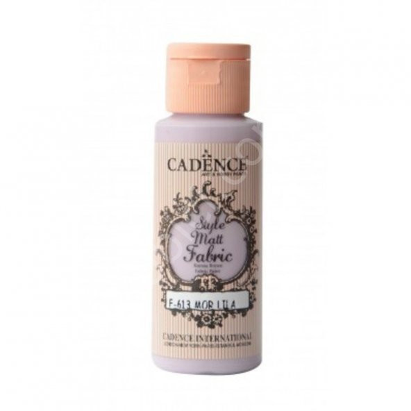 Cadence Style Mat Kumaş Boyası - 613 Mor Lila 59ml - 1