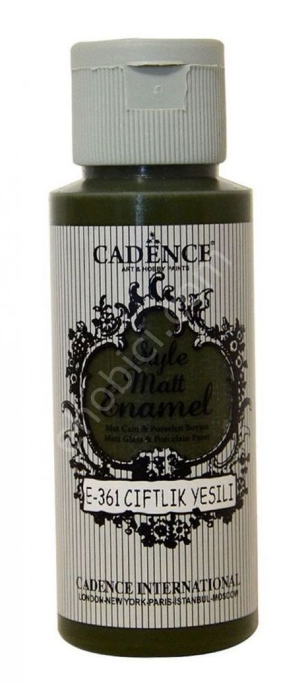 Cadence Enamel Cam ve Porselen Boyası - 361 Çiftlik Yeşili