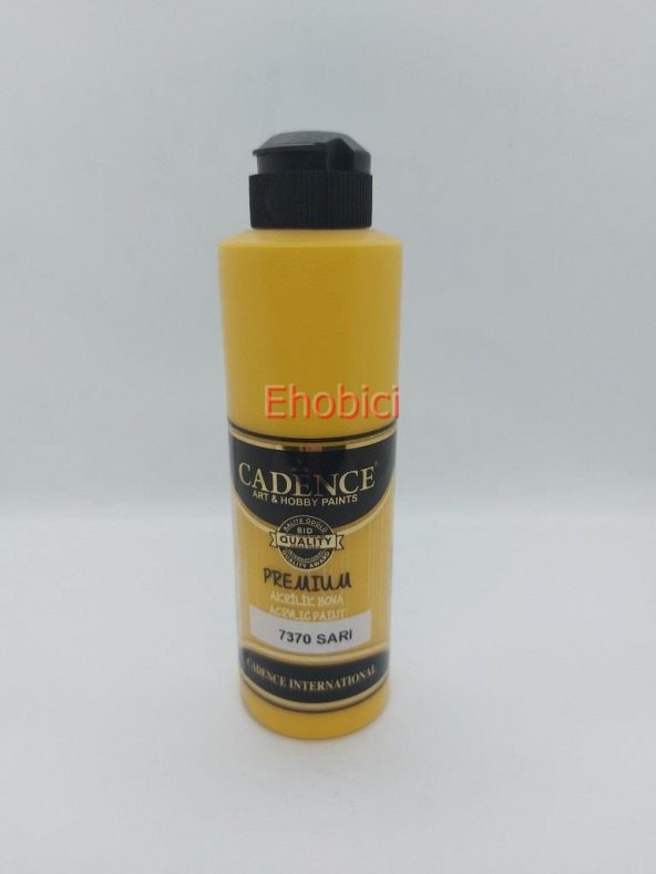 Cadence Akrilik Boya 250ML 7370 Sarı Ahşap Boyası
